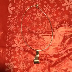 Necklace estate sale vintage sterling silver with Muse pendant